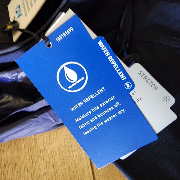 $198 NWT Ralph Lauren AO Australian Open 2022/2024 NAVY Blue Jacket Women M Hood - Picture 6 of 11